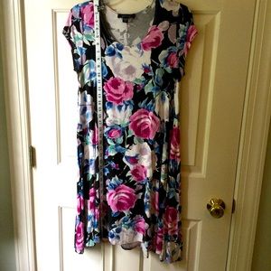 Karen Kane Maggie Dress Floral M medium